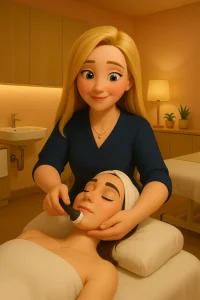 Tratamiento indiba facial en bilbao de la mano de EQUILIBRIO by Susana Basurto.