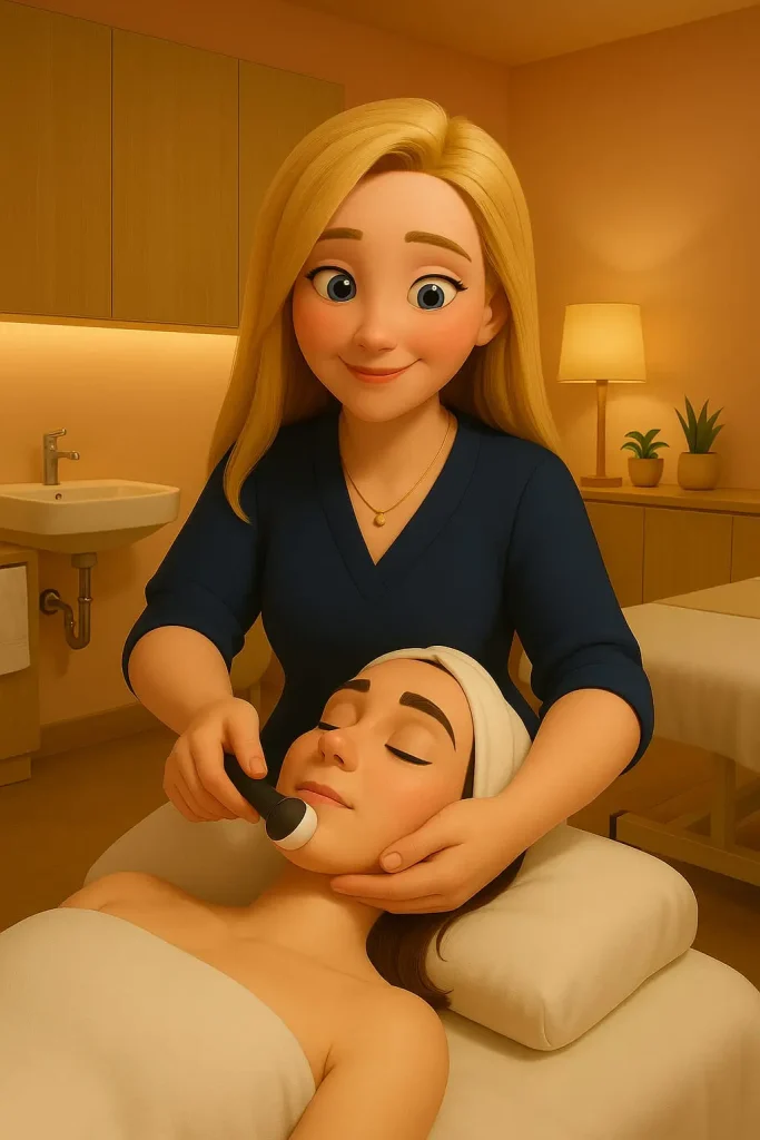 Tratamiento indiba facial en bilbao de la mano de EQUILIBRIO by Susana Basurto.